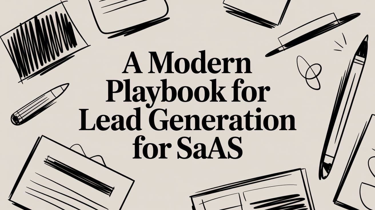 A Modern Playbook for lead generation for saas