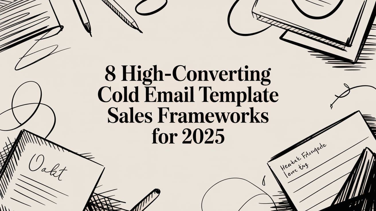 8 High-Converting Cold Email Template Sales Frameworks for 2025