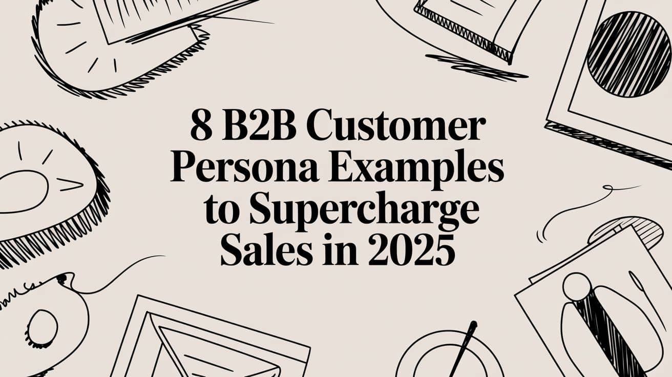 8 B2B Customer Persona Examples to Supercharge Sales in 2025