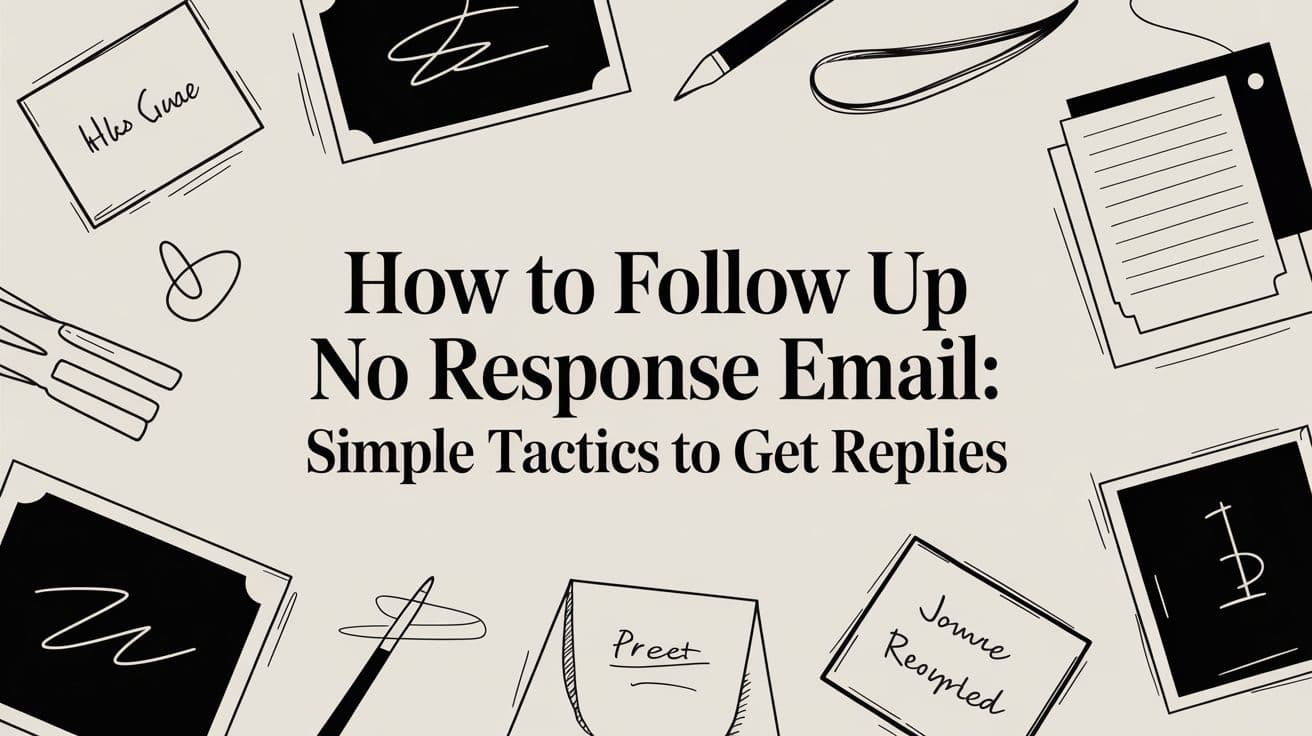 How to Follow Up No Response Email: Simple Tactics to Get Replies