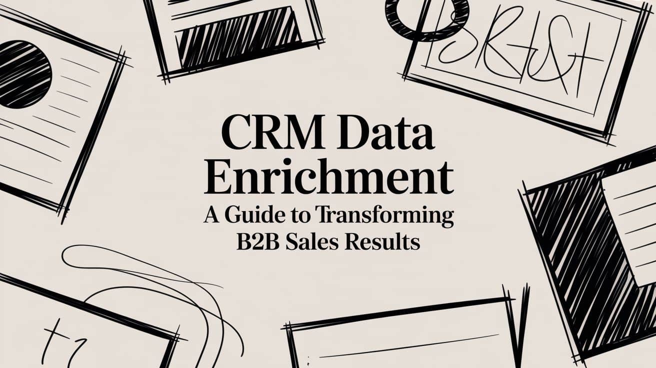 CRM Data Enrichment A Guide to Transforming B2B Sales Results