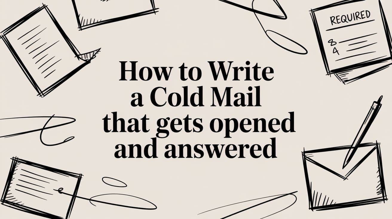 How to Write a Cold Mail That Gets Opened and Answered