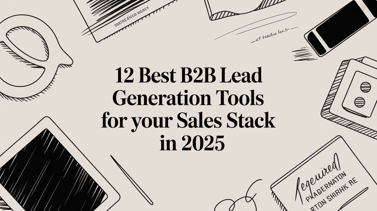 12 Best B2B Lead Generation Tools for Your Sales Stack in 2025