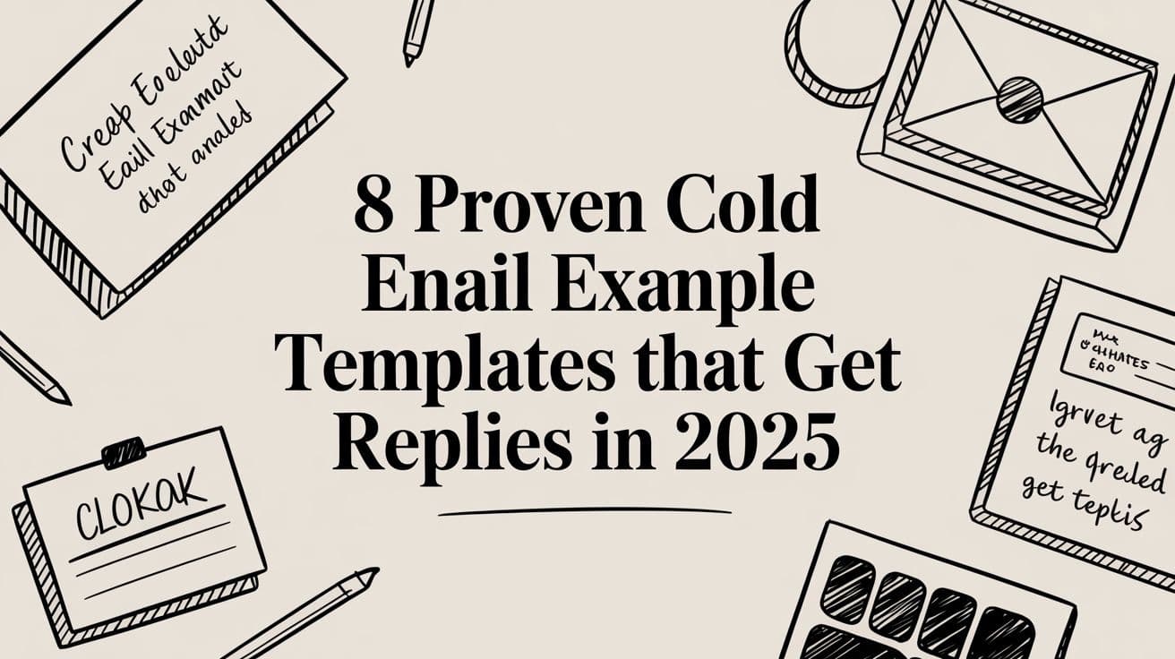 8 Proven Cold Email Example Templates That Get Replies in 2025